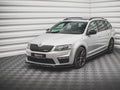 Maxton Design - FRONT SPLITTER V.3 SKODA OCTAVIA RS MK3 (2013-2016)