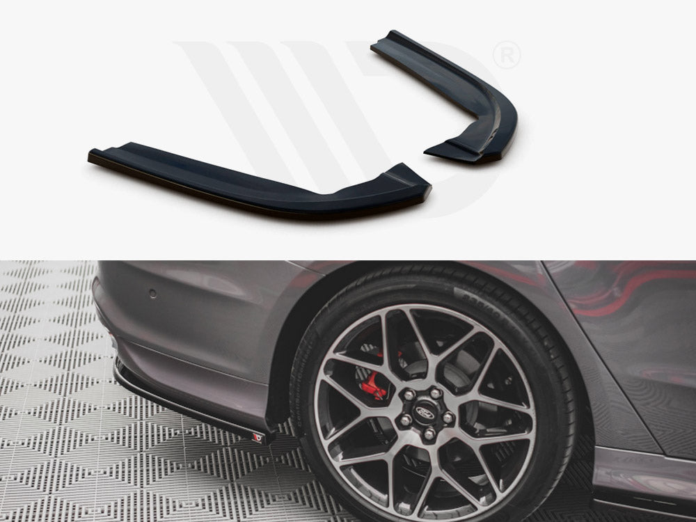 Maxton Design - REAR SIDE SPLITTERS V.1 FORD MONDEO ST-LINE MK5 FACELIFT (2019-)
