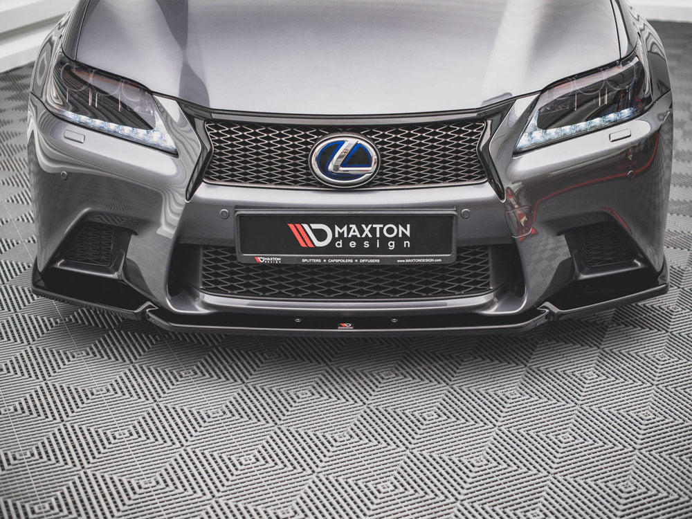 Maxton Design - FRONT SPLITTER V.1 LEXUS GS F SPORT MK4 (L10) (2012-2015)