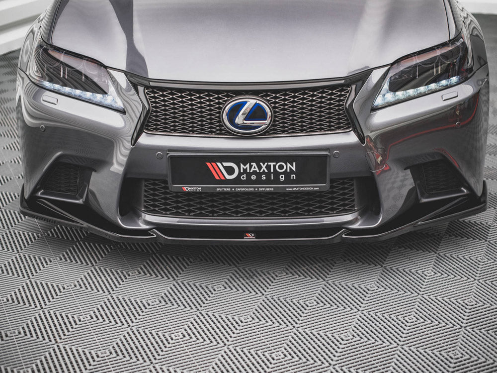Maxton Design - FRONT SPLITTER V.2 LEXUS GS F SPORT MK4 (L10) (2012-2015)