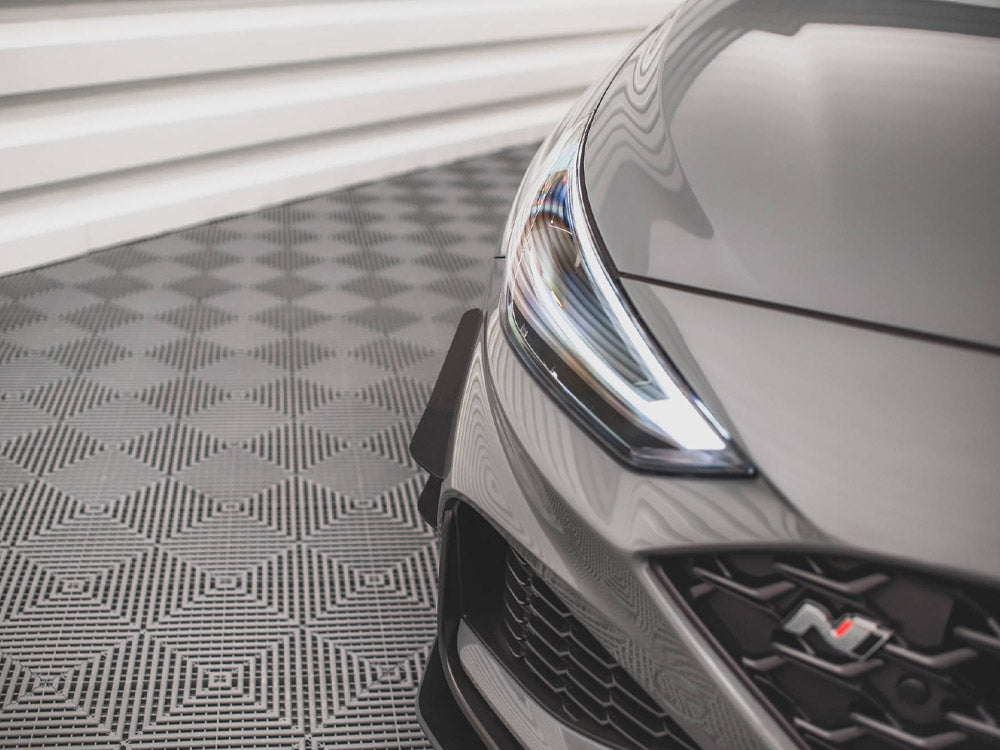 Maxton Design - FRONT BUMPER WINGS (CANARDS) HYUNDAI I30 N HATCHBACK/FASTBACK MK3 FACELIFT (2020-)