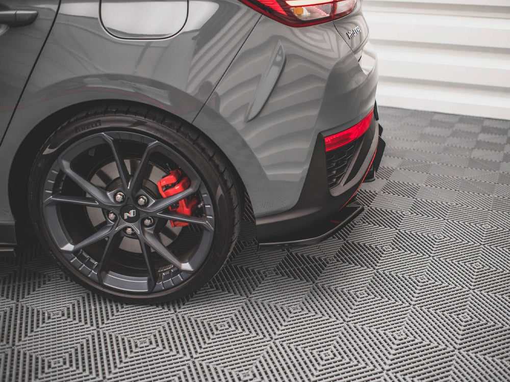 Maxton Design - REAR SIDE SPLITTERS V.2 HYUNDAI I30 N HATCHBACK MK3 FACELIFT (2020-)