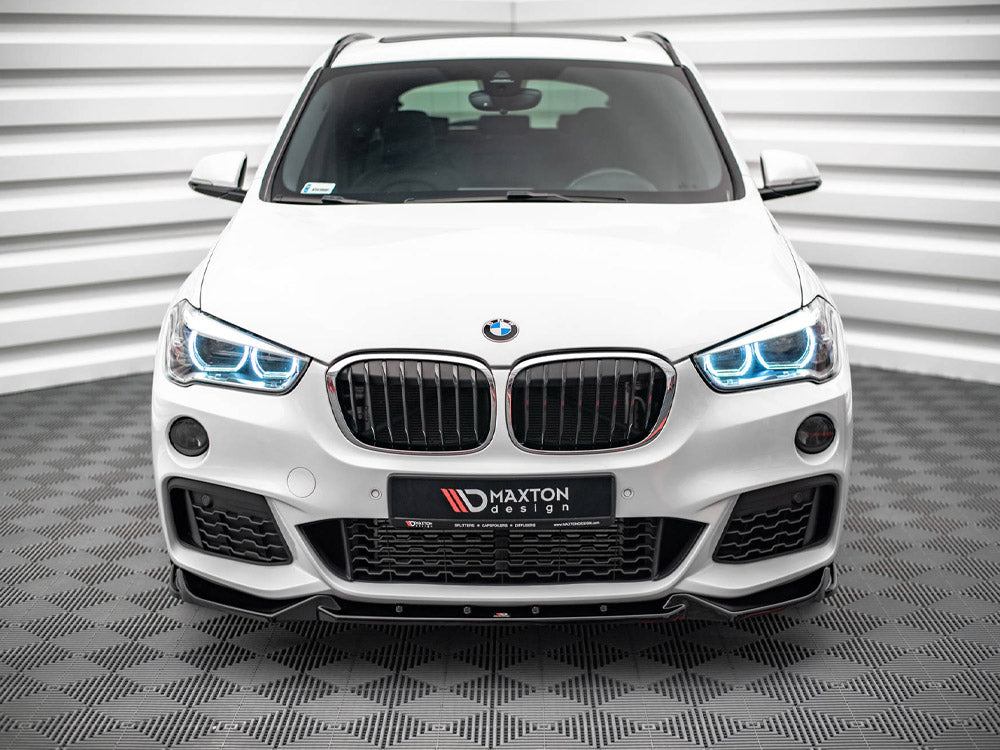 Maxton Design - FRONT SPLITTER V.2 BMW X1 M-PACK F48 (2015-2019)