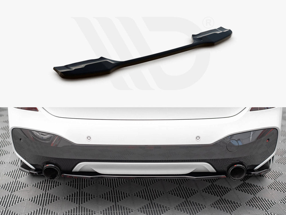 Maxton Design - Rear Splitter BMW X1 M-Pack F48 / F48 Facelift