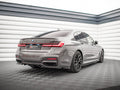 Maxton Design - Rear Splitter (Vertical Bars) V.1 BMW 7 M-Pack G11 / G12 Facelift