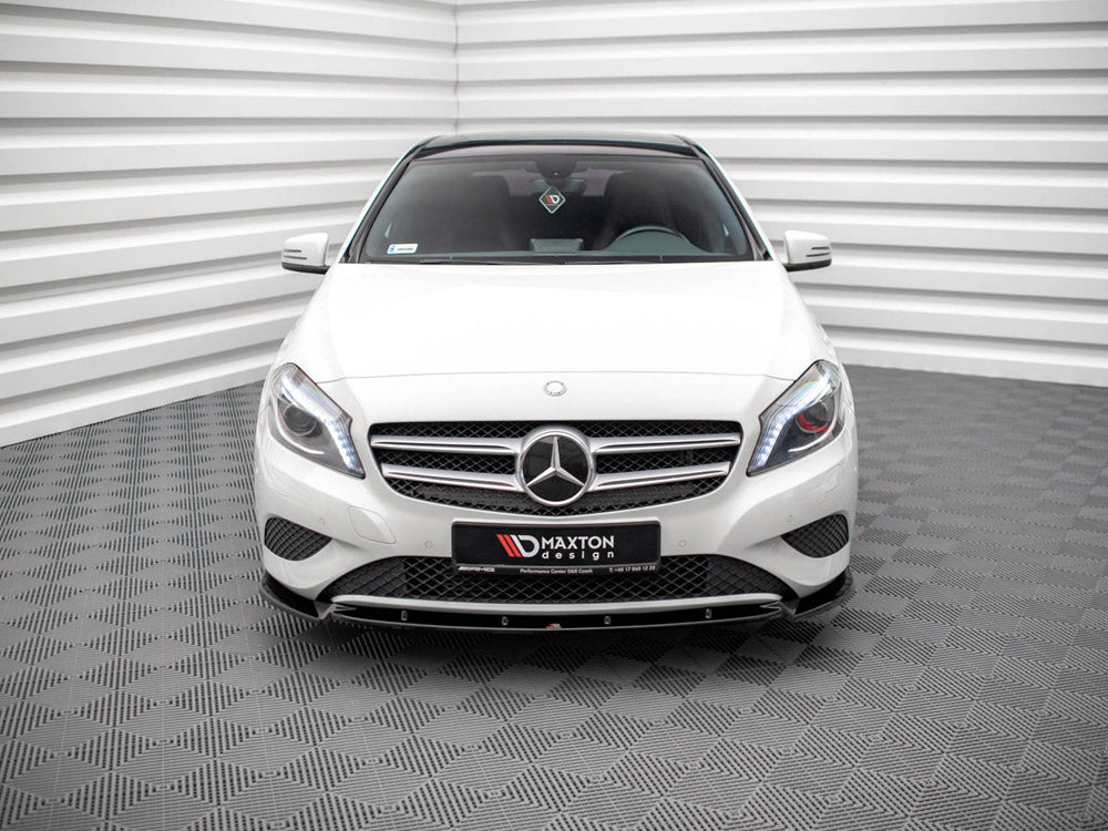 Maxton Design - FRONT SPLITTER V.1 MERCEDES A W176 (2012-2015)