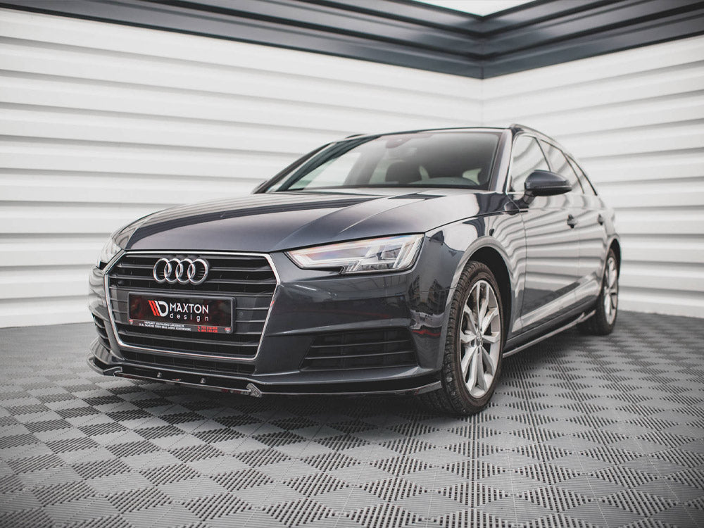 Maxton Design - FRONT SPLITTER V.2 AUDI A4 B9 (2015-2019)