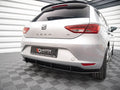 Maxton Design - STREET PRO REAR DIFFUSER SEAT LEON HATCHBACK MK3 (2012-2016)