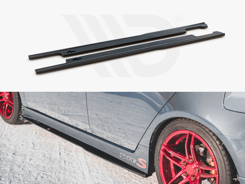 Maxton Design - SIDE SKIRTS DIFFUSERS V.2 HONDA ACCORD MK7 TYPE-S (2002-2007)