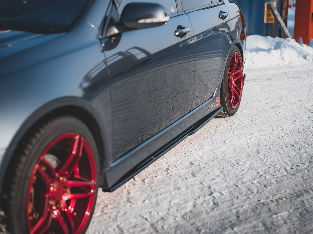 Maxton Design - SIDE SKIRTS DIFFUSERS V.2 HONDA ACCORD MK7 TYPE-S (2002-2007)