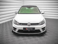 Maxton Design - STREET PRO FRONT SPLITTER V.1 (+FLAPS) VW GOLF R MK7 (2013-2016)