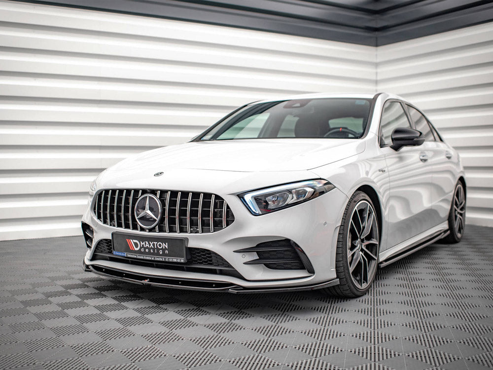 Maxton Design - FRONT SPLITTER V.5 MERCEDES A35 AMG / AMG-LINE W177
