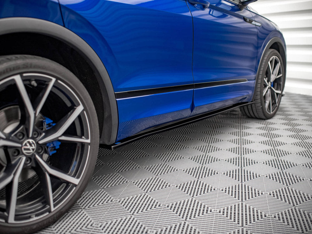 Maxton Design - Side Skirts Diffusers VW Tiguan R / R-line MK2 Facelift