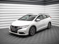 Maxton Design - SIDE SKIRTS DIFFUSERS HONDA CIVIC MK9 (2011-2014)