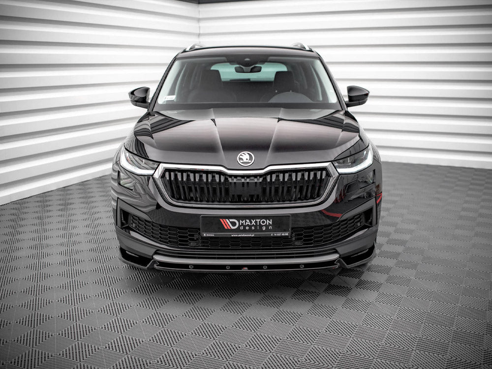 Maxton Design - FRONT SPLITTER V.1 SKODA KODIAQ MK1 FACELIFT (2019)