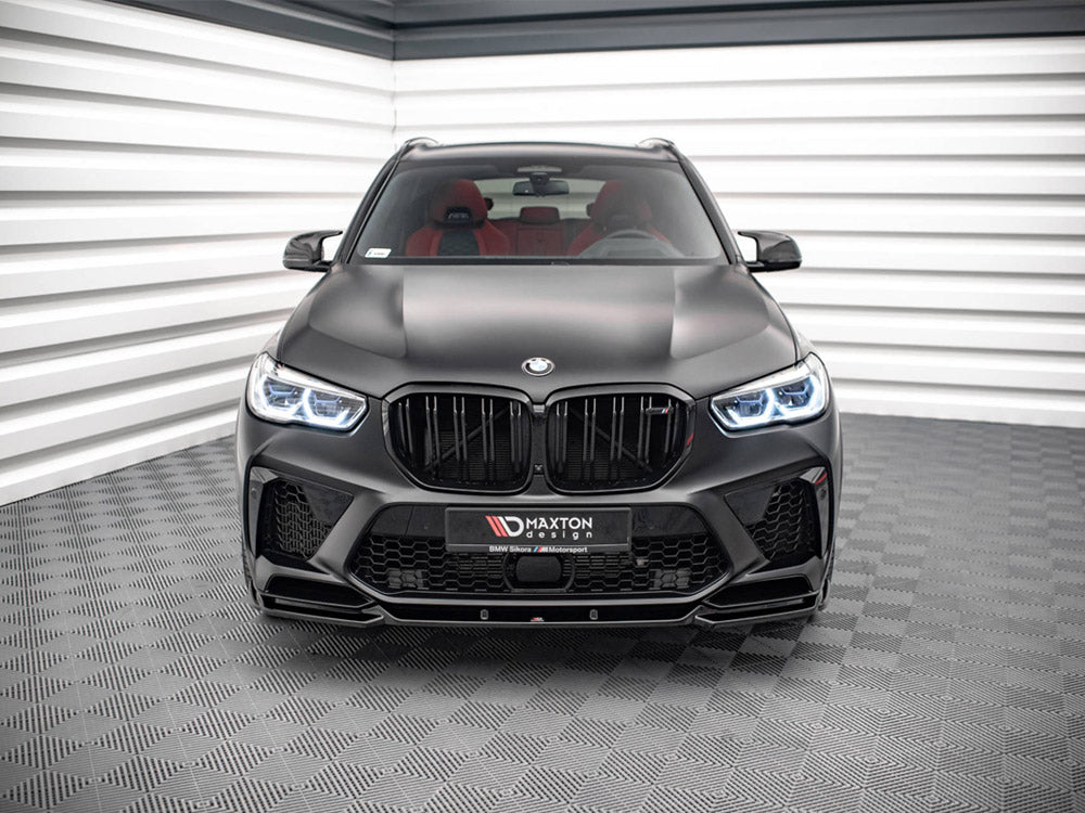 Maxton Design - FRONT SPLITTER V.2 BMW X5M F95 (2018-2023)