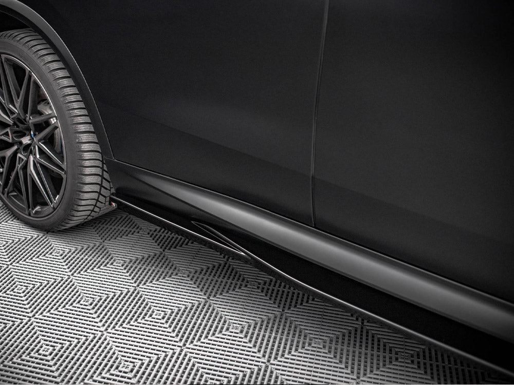 Maxton Design - Side Skirt Diffusers BMW X5M F95 / F95 Facelift