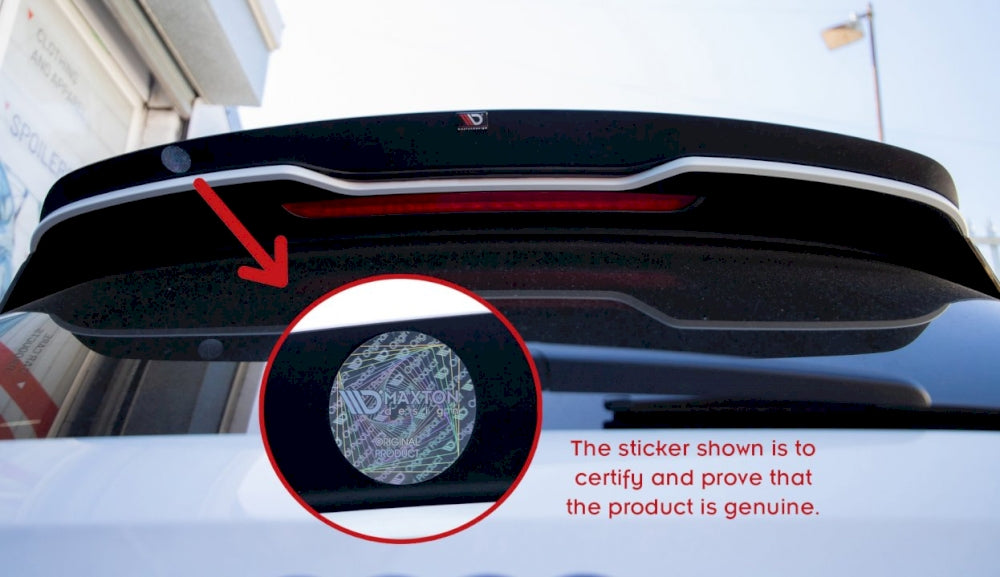 **CLEARANCE** Maxton Design - SPOILER CAP AUDI A3 SPORTBACK 8V (2013-2016) (NO RETURN)