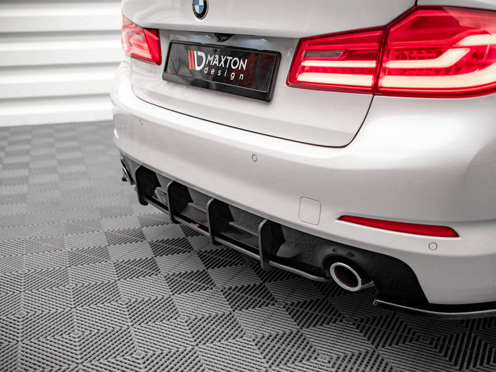 Maxton Design - STREET PRO REAR DIFFUSER BMW 5 G30 (2017-2020)