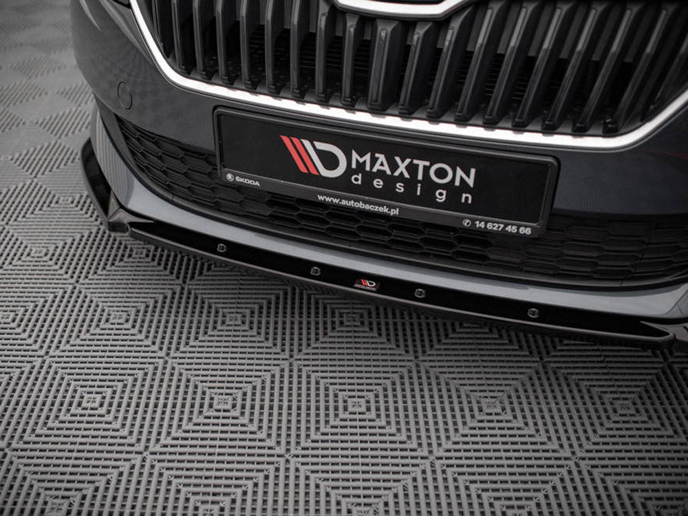 Maxton Design - FRONT SPLITTER SKODA FABIA MK3 FACELIFT (2019-)