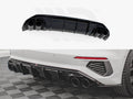Maxton Design - Rear Valance + Exhaust Ends Imitation Audi A3 S-Line Sportback 8Y