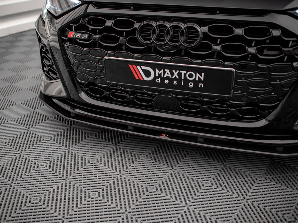Maxton Design - STREET PRO FRONT SPLITTER AUDI RS3 SPORTBACK 8Y (2020-)