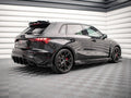 Maxton Design - STREET PRO SIDE SKIRTS DIFFUSERS (+FLAPS) AUDI RS3 SPORTBACK 8Y (2020-)