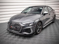 Maxton Design - Street PRO Front Splitter V.1 + Flaps Audi S3 / A3 S-Line 8Y
