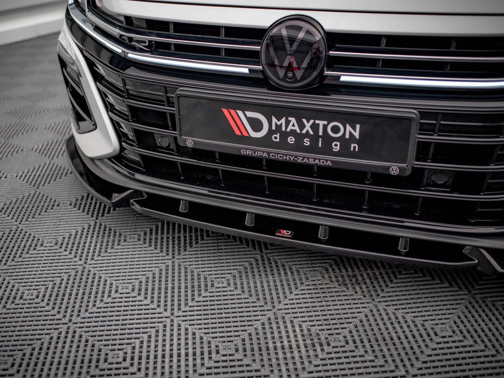 Maxton Design - Front Splitter V.2 Volkswagen Arteon R Sedan / Shooting Brake Mk1 Facelift
