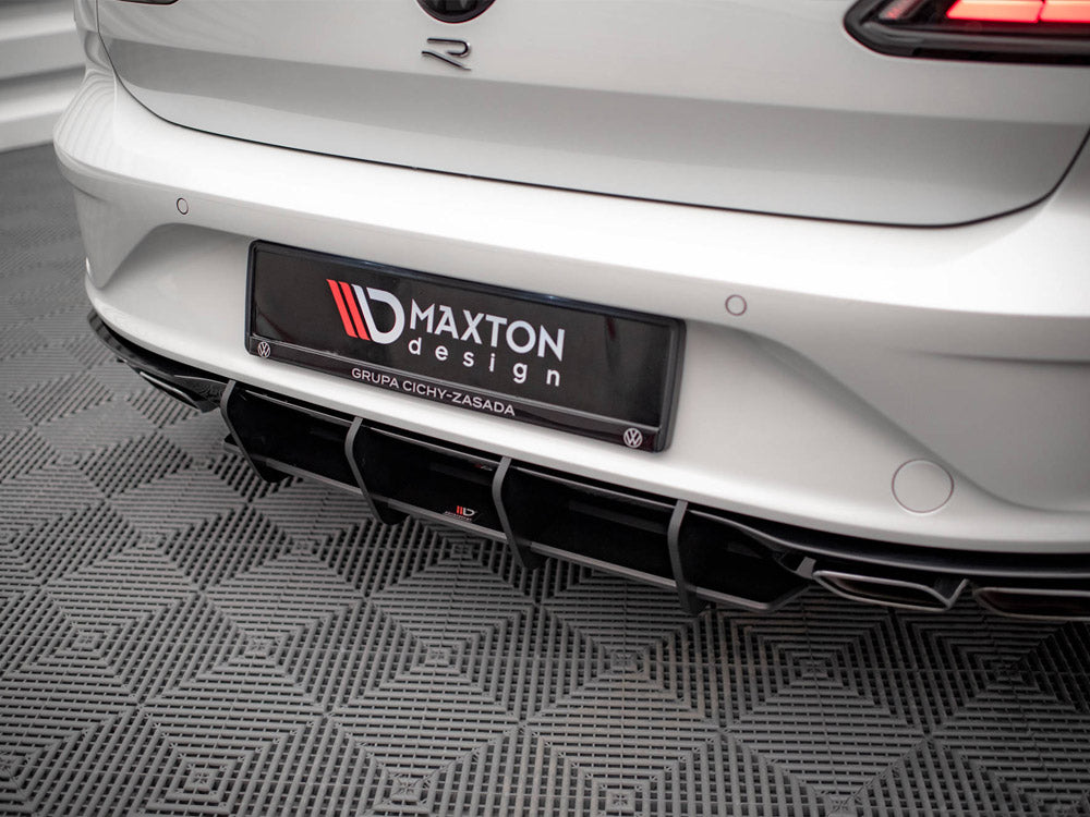 Maxton Design - Street PRO Rear Diffuser Volkswagen Arteon R Sedan / Shooting Brake Mk1 Faceift