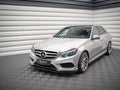 Maxton Design - FRONT SPLITTER V.1 MERCEDES E AMG-LINE SEDAN W212 FACELIFT (2012-2016)