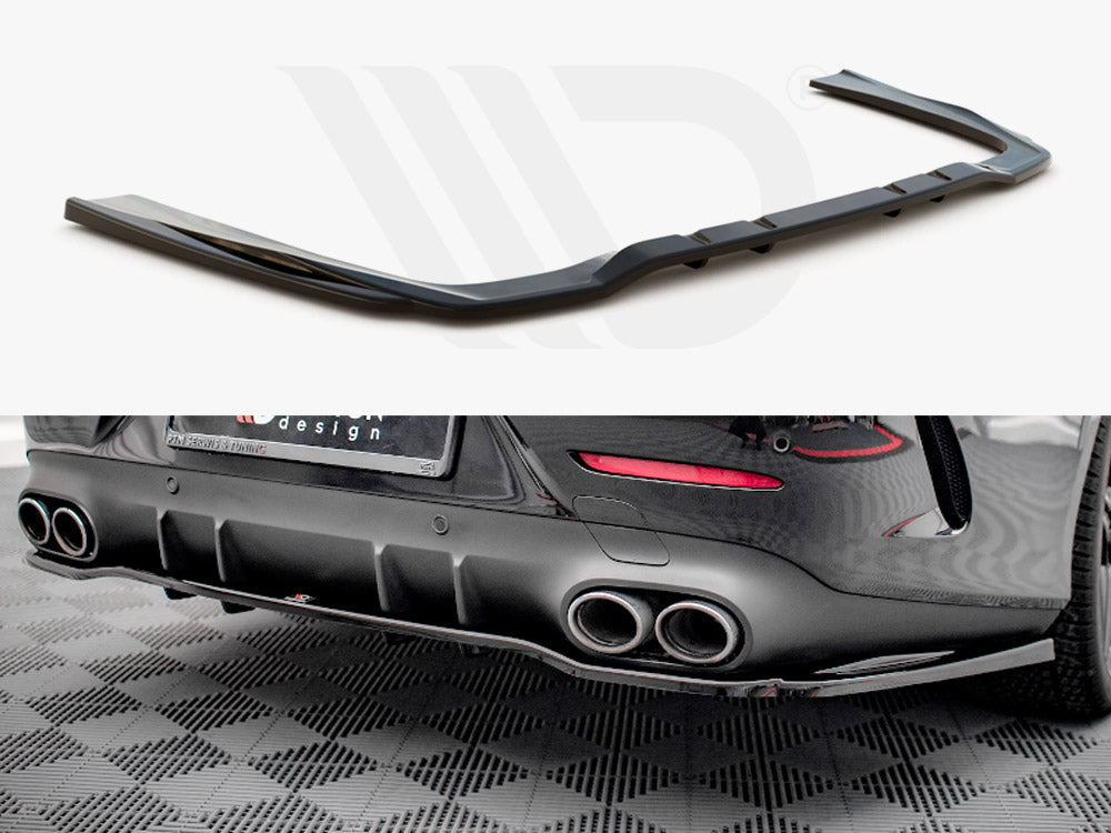 Maxton Design - REAR SPLITTER (VERTICAL BARS) MERCEDES-AMG CLS 53 C257 (2018-2021)