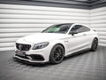 Maxton Design - SIDE SKIRTS DIFFUSERS V.2 MERCEDES-AMG C 63AMG COUPE C205 FACELIFT