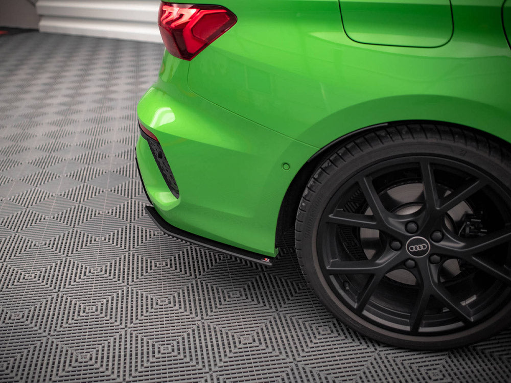 Maxton Design - STREET PRO REAR SIDE SPLITTERS AUDI RS3 SEDAN 8Y (2020-)