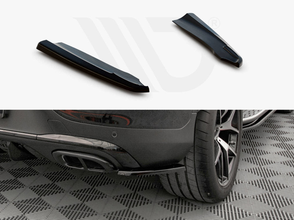 Maxton Design - REAR SIDE SPLITTERS MERCEDES GLC COUPE AMG-LINE C253 FACELIFT (2019-)