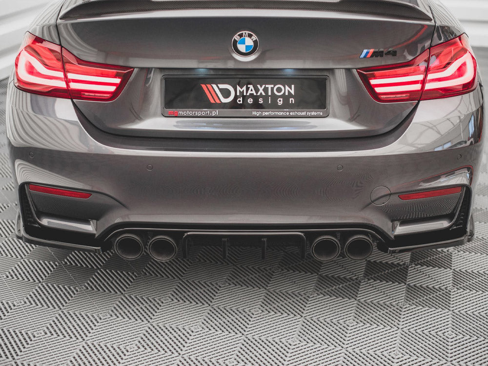 Maxton Design - REAR SIDE SPLITTERS V.2 BMW M4 F82 (2014-2020)
