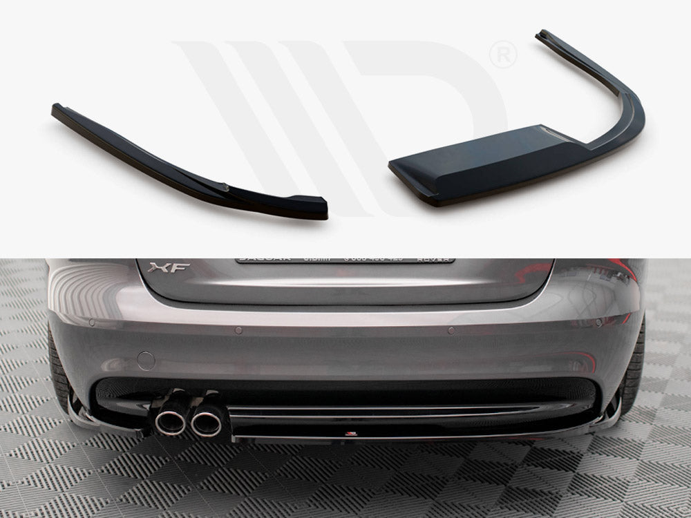 Maxton Design - REAR SIDE SPLITTERS JAGUAR XF R-SPORT MK2 (2015-2020)