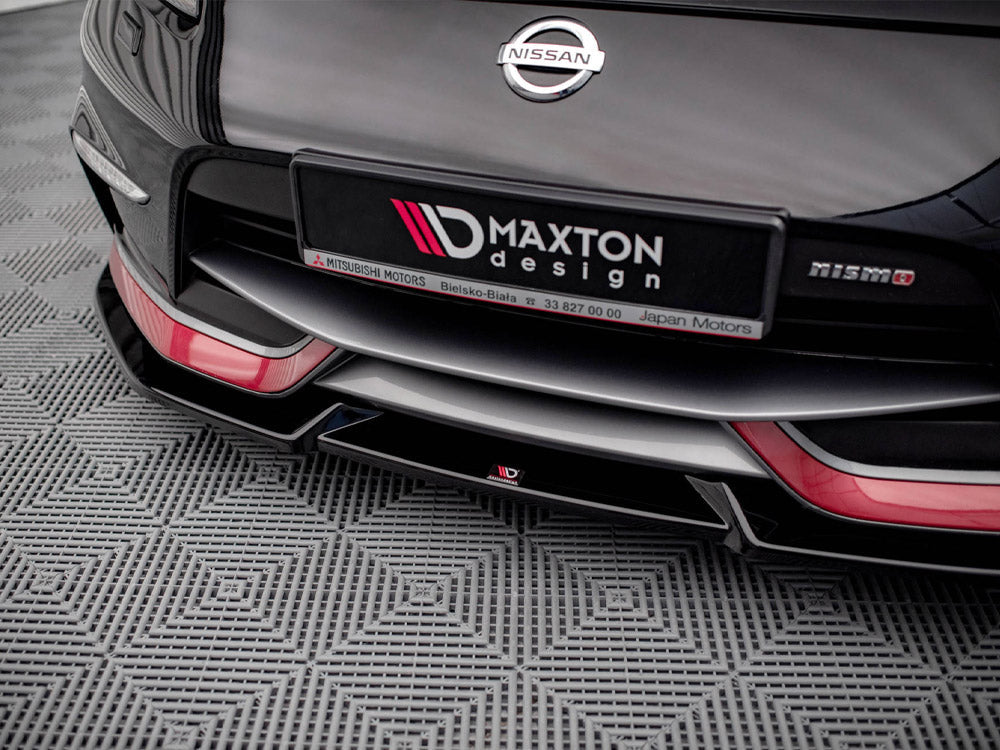 Maxton Design - FRONT SPLITTER V.2 NISSAN 370Z NISMO FACELIFT (2014-2020)