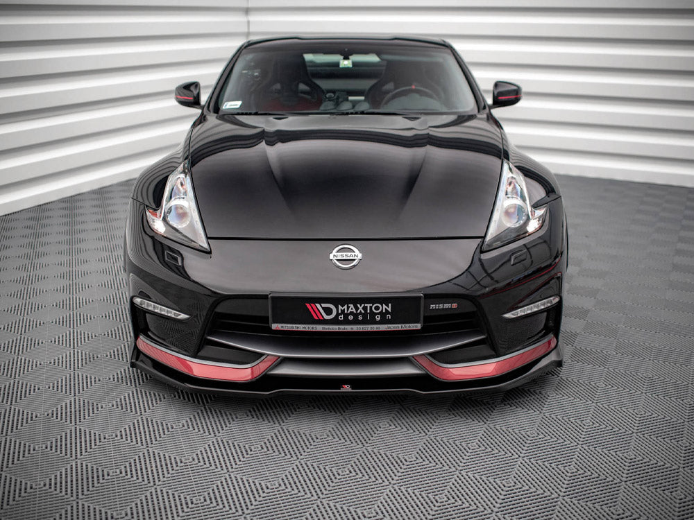 Maxton Design - FRONT SPLITTER V.1 NISSAN 370Z NISMO FACELIFT (2014-2020)