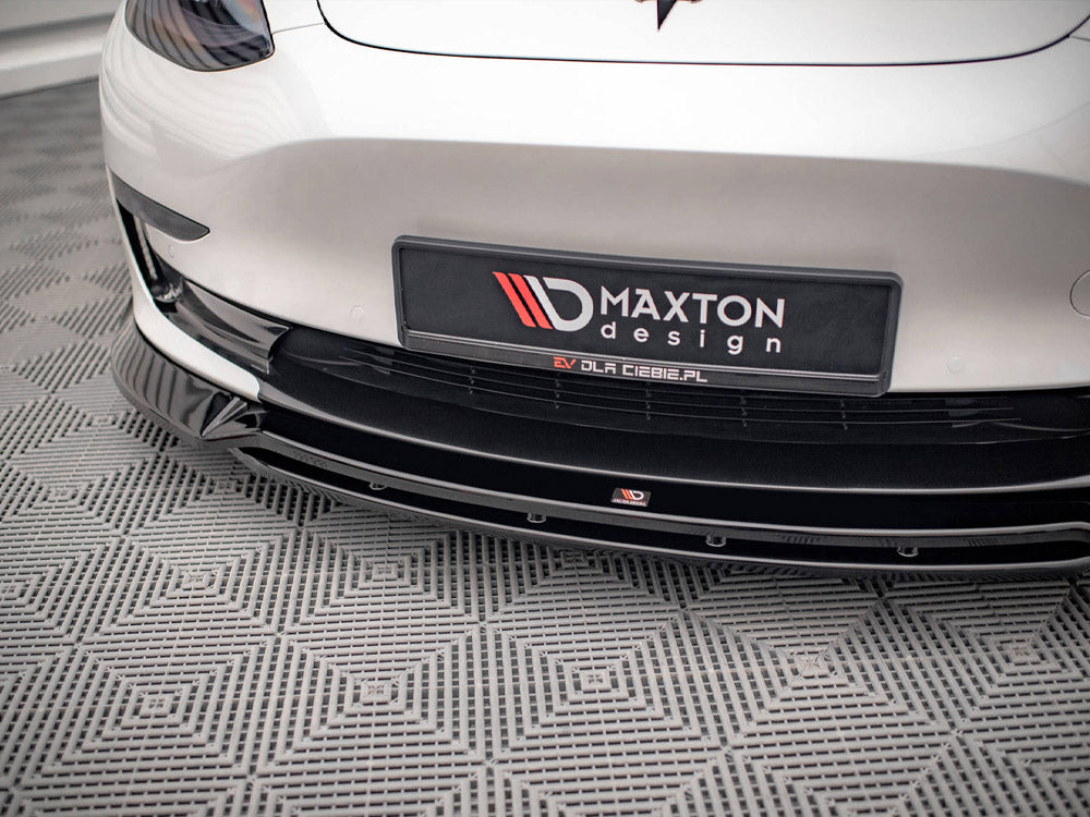 Maxton Design - FRONT SPLITTER V.3 TESLA MODEL 3 (2017-2023)