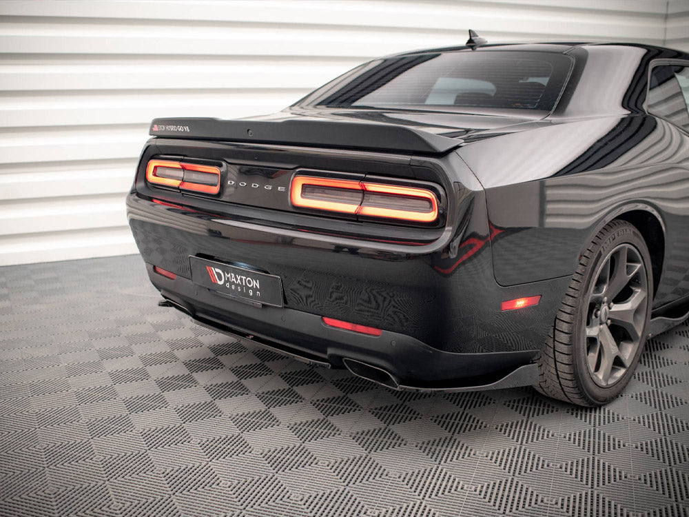 Maxton Design - REAR SIDE SPLITTERS DODGE CHALLENGER RT MK3 FACELIFT (2014-)