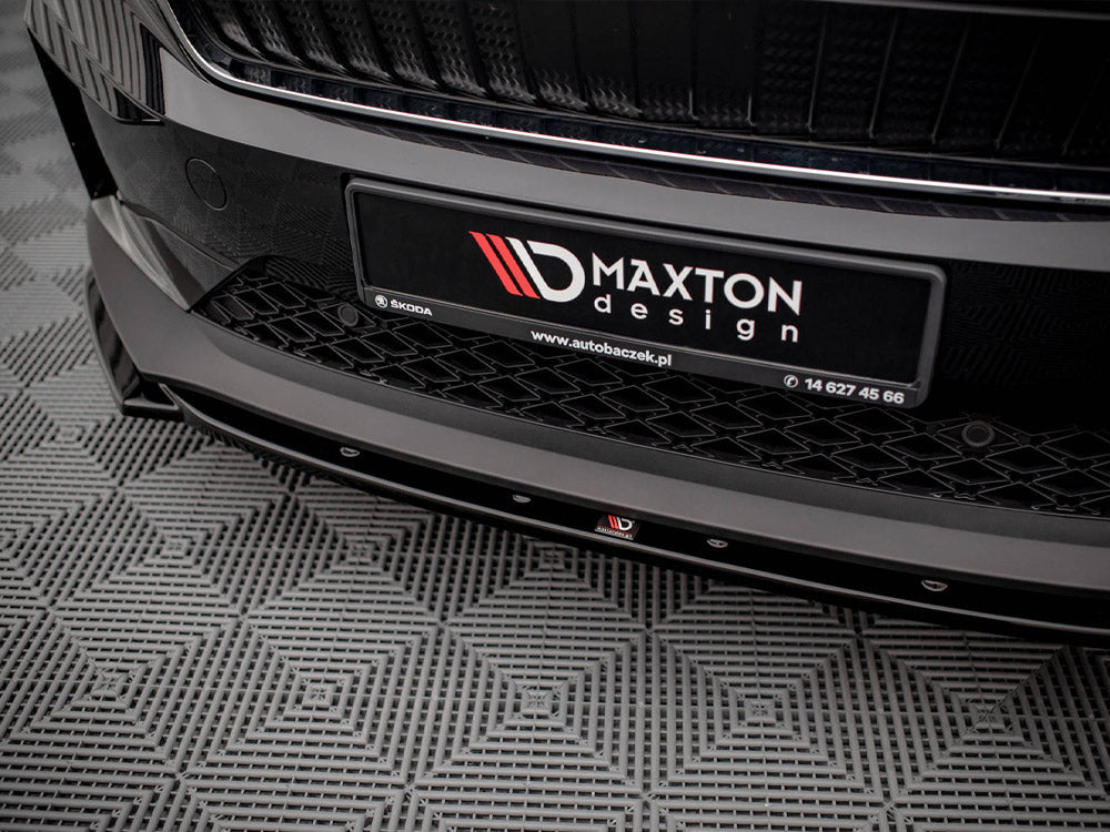 Maxton Design - FRONT SPLITTER V.3 SKODA ENYAQ IV (2020-)