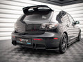 Maxton Design - STREET PRO REAR SIDE SPLITTERS (+FLAPS) MAZDA 3 MPS MK1 (2006-2008)