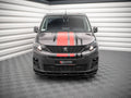 Maxton Design - FRONT SPLITTER PEUGEOT PARTNER MK3 (2018-)