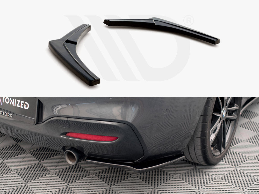 Maxton Design - REAR SIDE SPLITTERS BMW 1 F20/F21 M-POWER (FACELIFT)