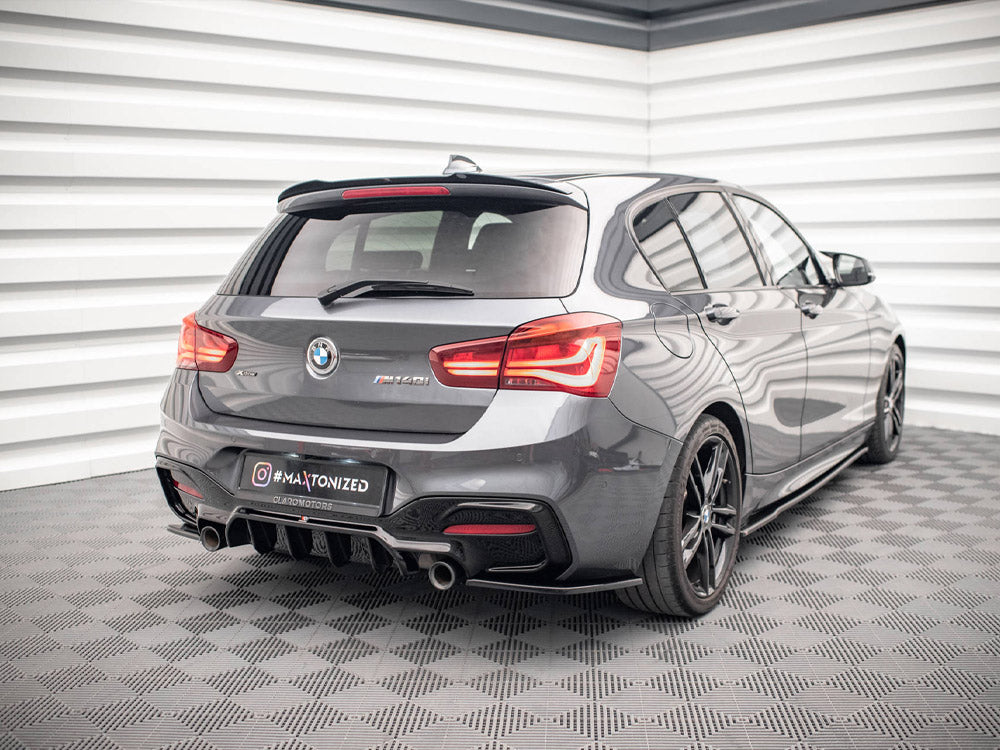 Maxton Design - REAR SIDE SPLITTERS V.3 BMW 1 F20 M-POWER FACELIFT