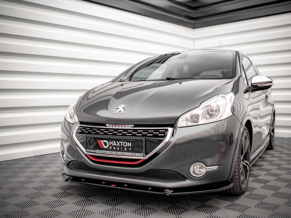 Maxton Design - FRONT SPLITTER V.2 PEUGEOT 208 GTI MK1