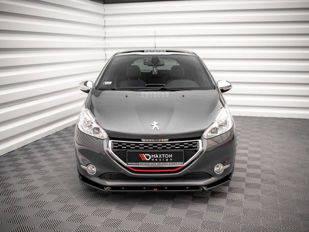 Maxton Design - FRONT SPLITTER V.2 PEUGEOT 208 GTI MK1