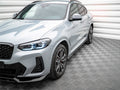 Maxton Design - SIDE SKIRTS DIFFUSERS BMW X4 M-PACK G02 FACELIFT