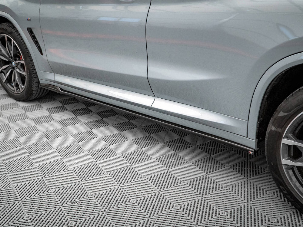 Maxton Design - SIDE SKIRTS DIFFUSERS BMW X4 M-PACK G02 FACELIFT